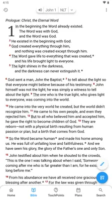 Tecarta Bible App android App screenshot 0