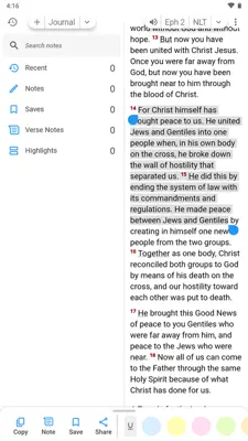 Tecarta Bible App android App screenshot 4