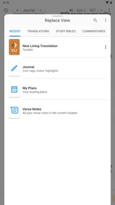 Tecarta Bible App android App screenshot 5
